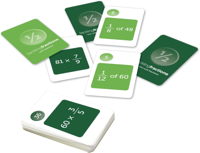 Joc de carti - Exersam fractiile [2]