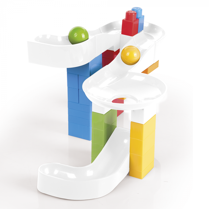 Joc de constructie - Labirintul bilutei ( 41 piese) [4]