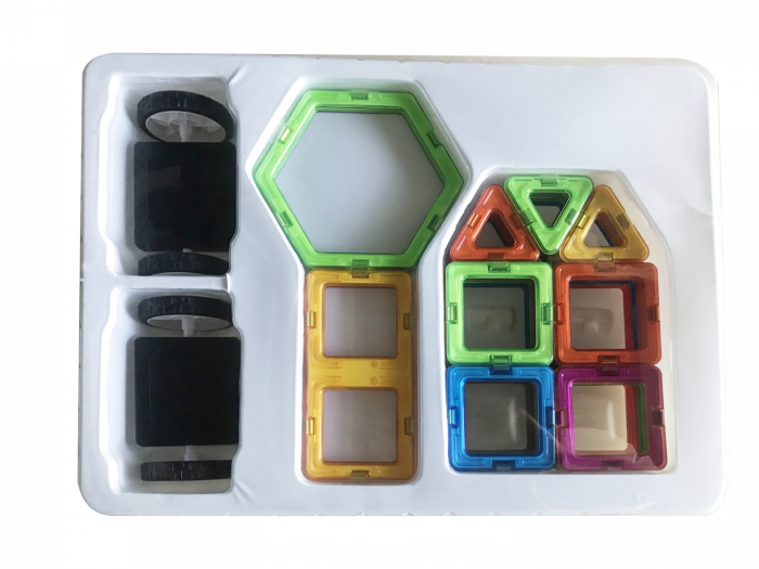 Joc de constructie magnetic - 40 piese [2]