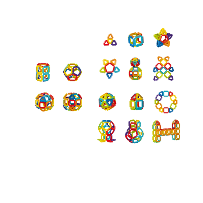 Joc de constructie STEAM - Forme magice (26 piese) [2]