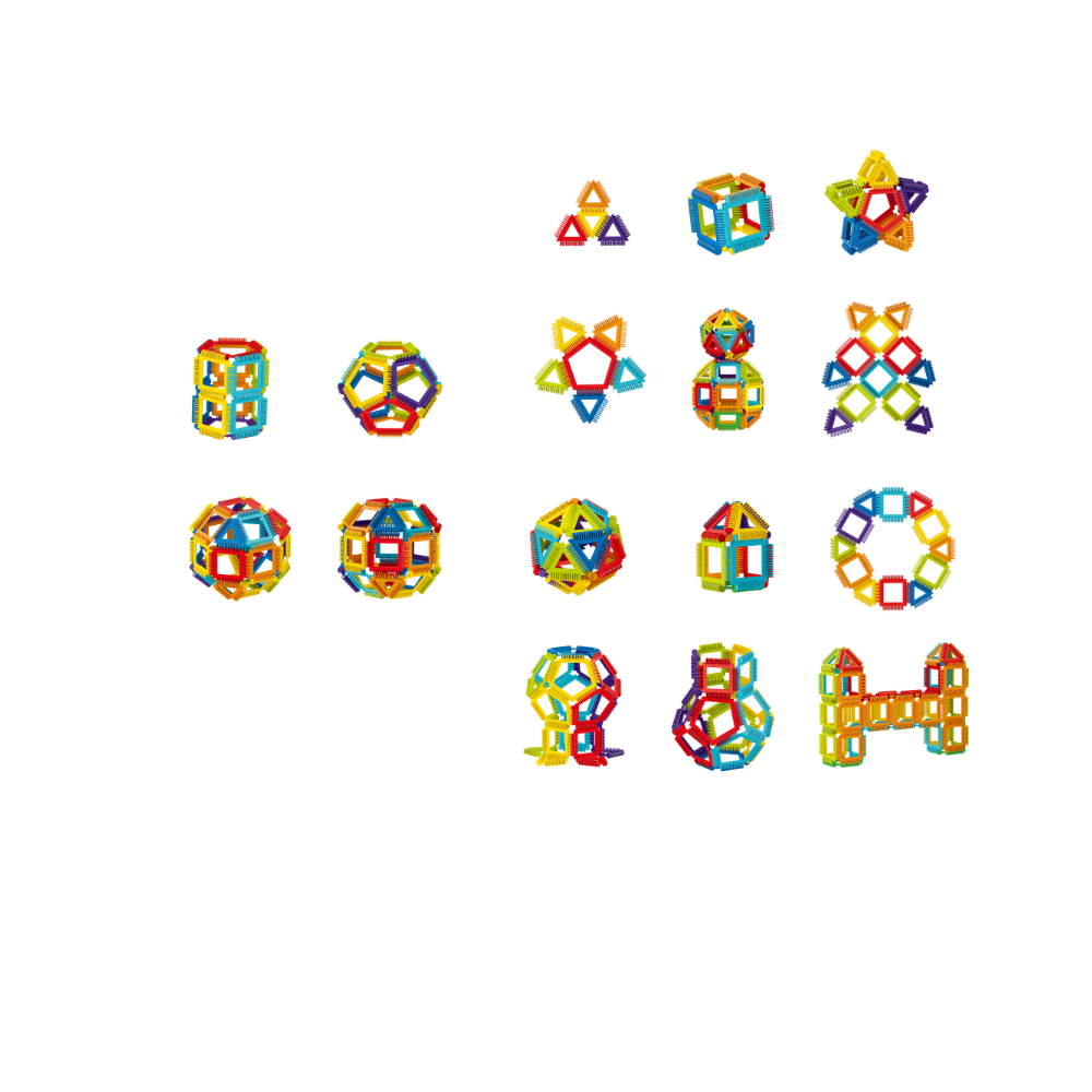 Joc de constructie STEAM - Forme magice (26 piese) [2]