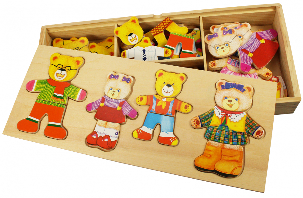 Joc de potrivire - Familia ursuletilor [1]