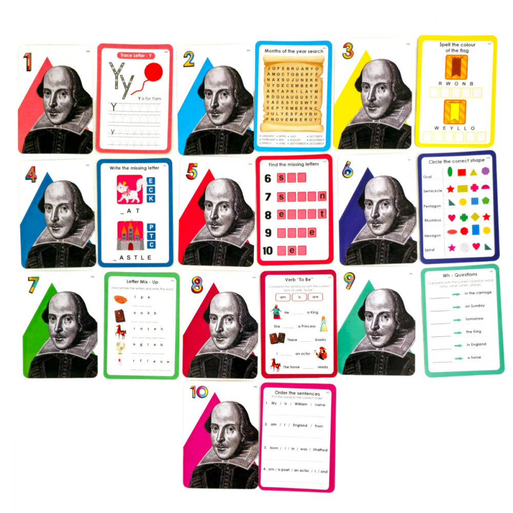 Joc lingvistic Learning Cube® - Pe urmele lui Shakespeare [2]