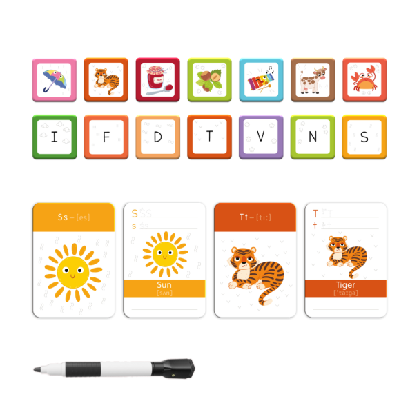 Joc magnetic - Alfabet in limba engleza [6]