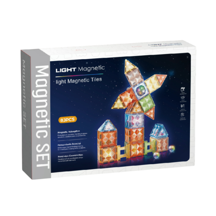 Joc magnetic Diamond cu lumini  - 83 piese (7.5 cm) [1]