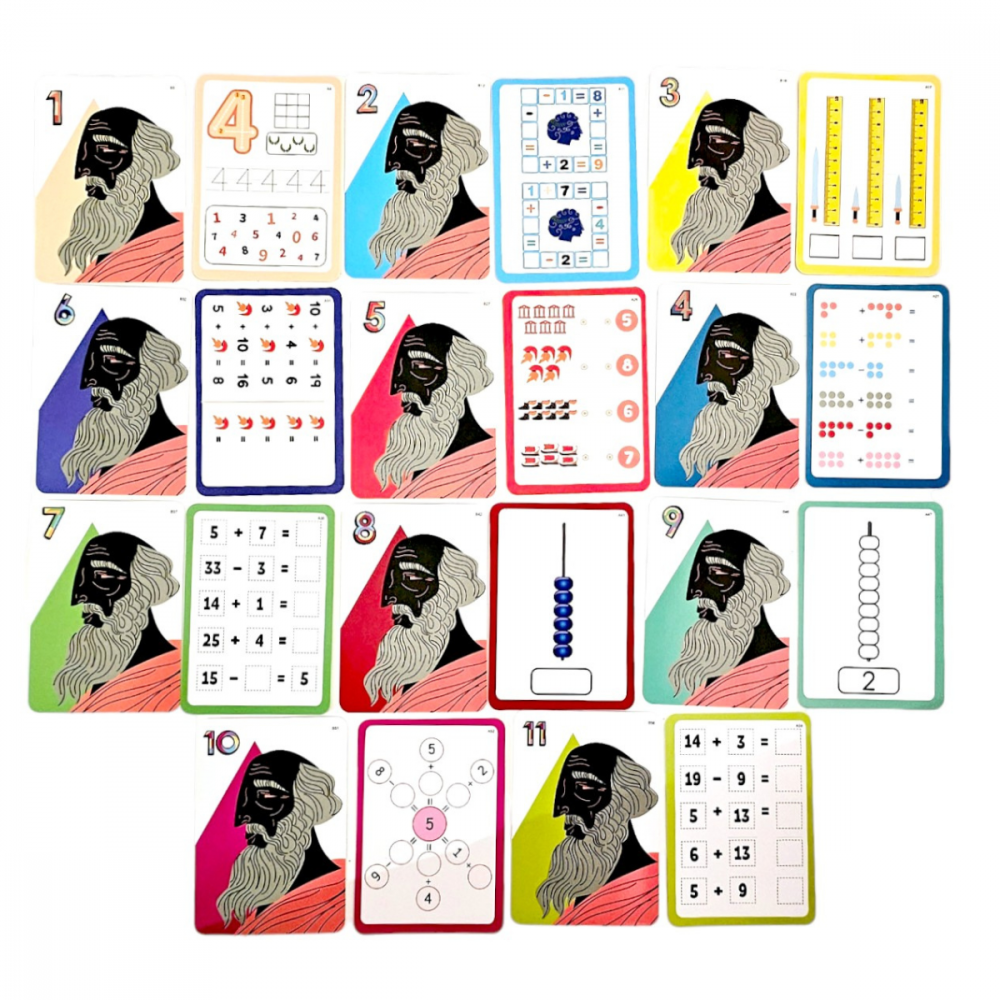 Joc matematic Learning Cube® - Pe urmele lui Arhimede [2]