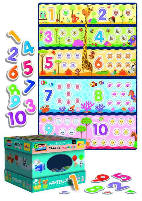 Joc tactil Montessori - Numaram si ne distram [2]