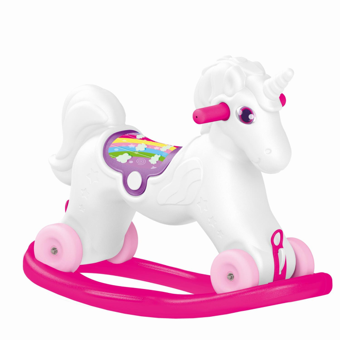 Jucarie 2 in1 - Unicorn balansoar [4]