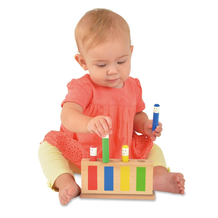 Jucarie din lemn Pop-Up [5]