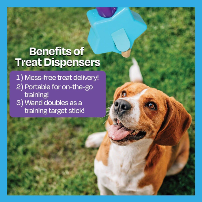 Jucarie dresaj caini - Jucarie eliberare recompense - Bagheta magica (stea) [4]