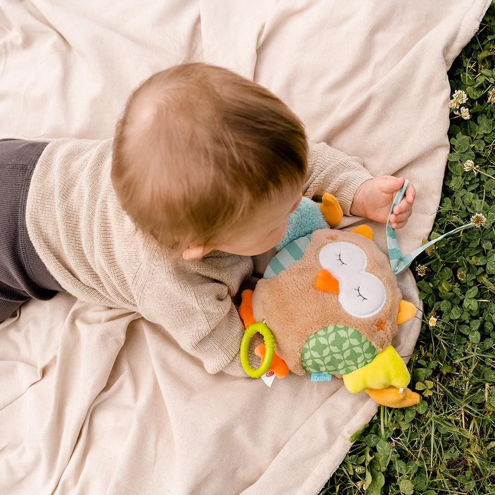 Jucarie muzicala - Bufnita somnoroasa (18 cm) [4]