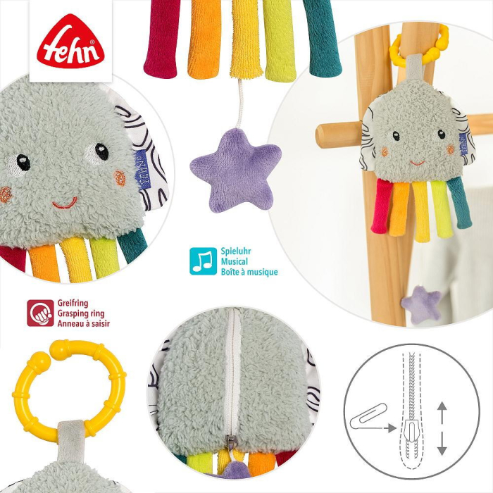 Jucarie muzicala mini - Caracatita colorata [5]