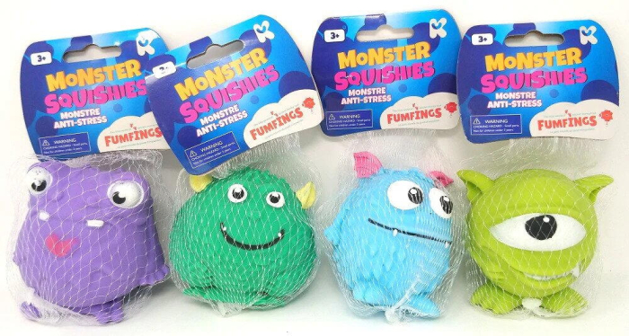 Jucarie Squishy - Monstrulet prietenos [2]