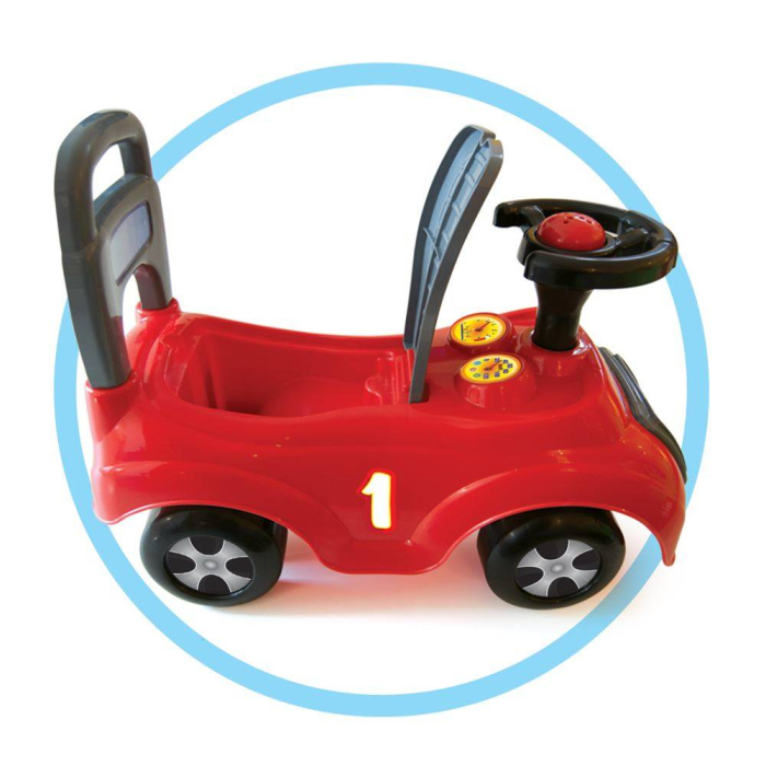 Masina fara pedale rosie [2]