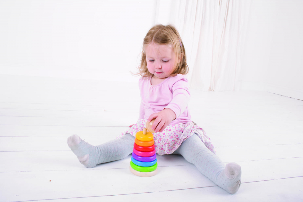 Piramida din lemn - Curcubeul [9]