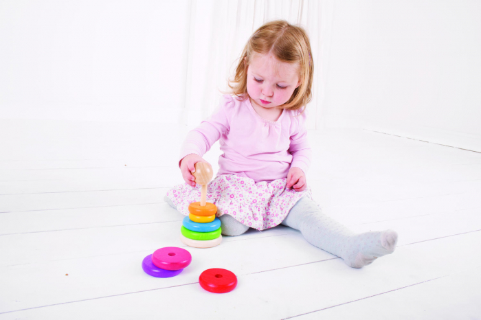 Piramida din lemn - Curcubeul [8]