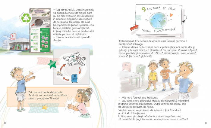 PLANETA E CASA NOASTRA! Ema si Eric recicleaza [6]