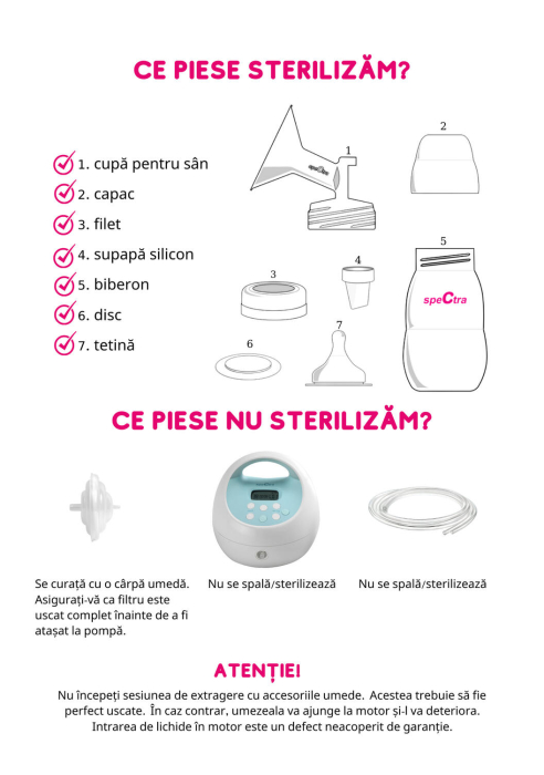 Pompa de san electrica dubla S1 Plus [12]