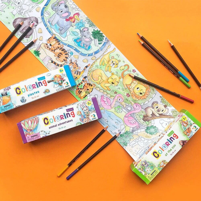 Poster de colorat - La Zoo [4]