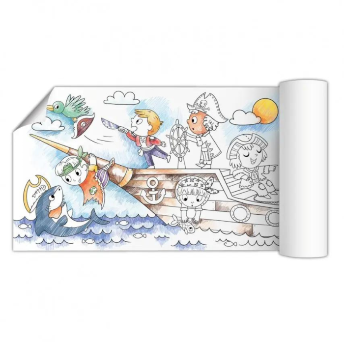 Poster de colorat - Pirati [1]