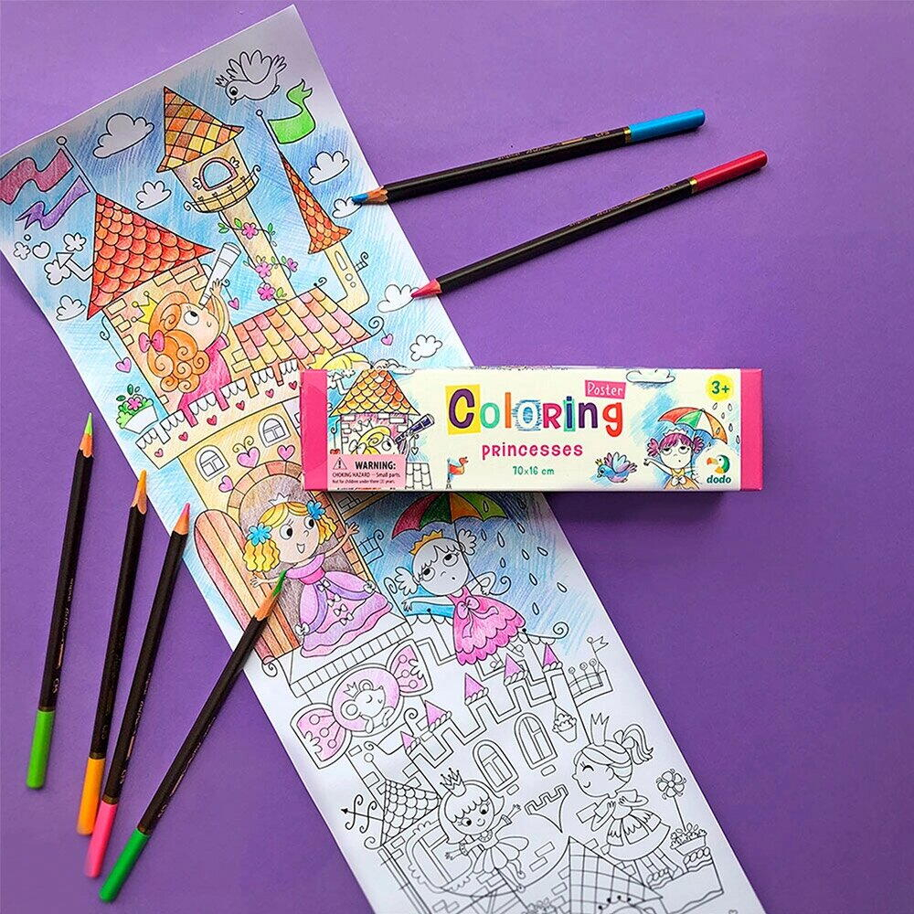 Poster de colorat - Printese [4]