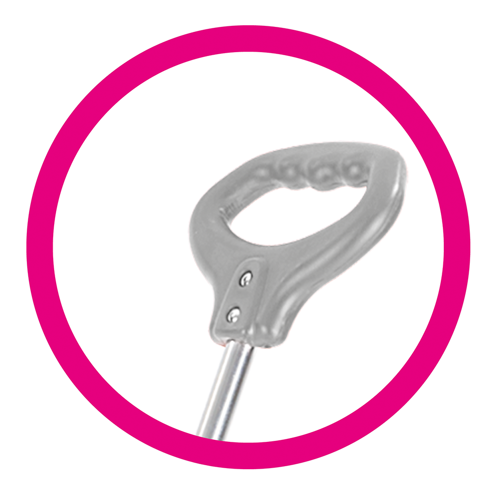 Prima mea tricicleta roz cu maner - Unicorn [2]