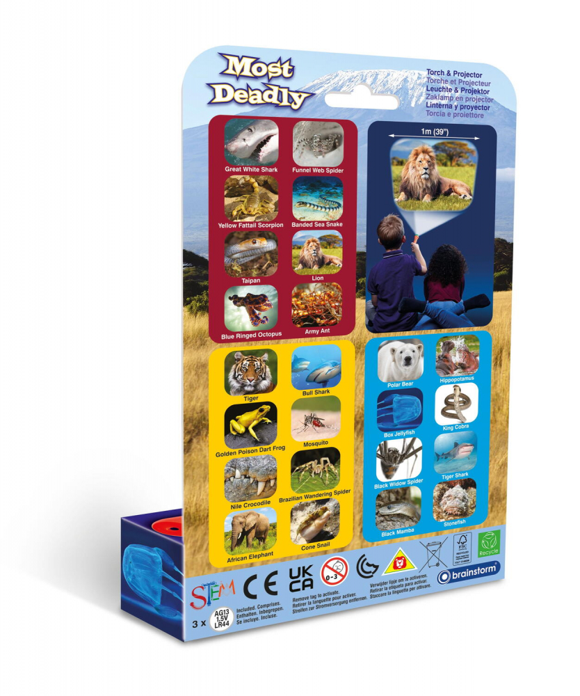 Proiector tip lanterna - Animale periculoase [7]