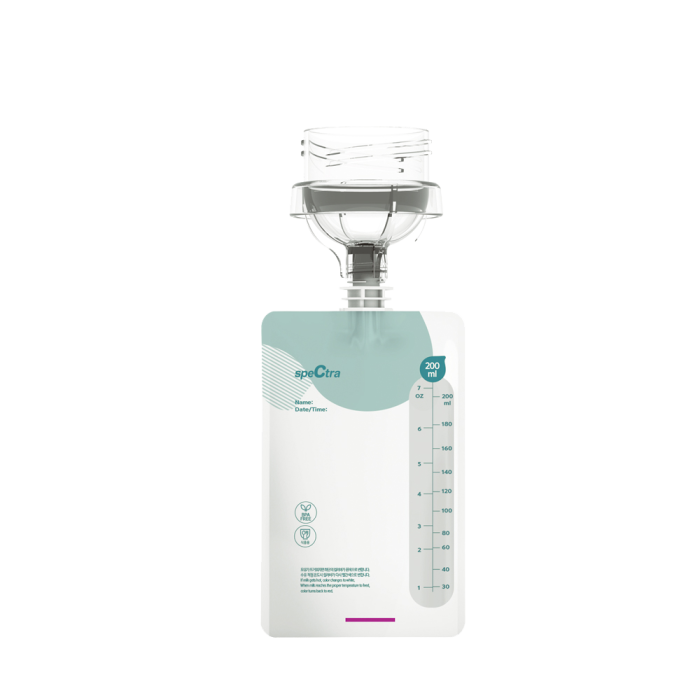 Pungi colectare lapte cu conectare directa (10 pungi, conector inclus) [3]