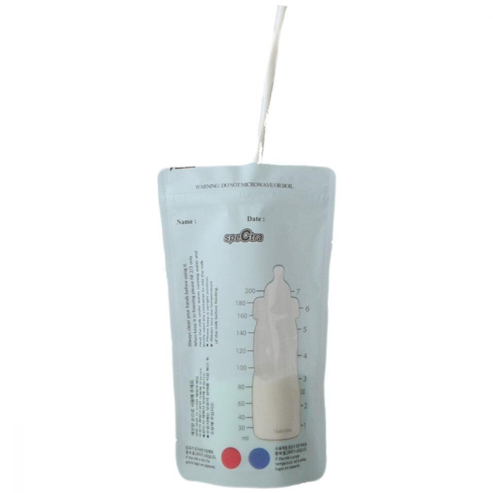 Pungi stocare lapte matern cu fermoar (30 buc.) [5]