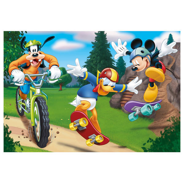 Puzzle 2 in 1 - Mickey campionul (2 x 77 piese) [2]