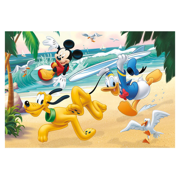 Puzzle 2 in 1 - Mickey campionul (2 x 77 piese) [3]