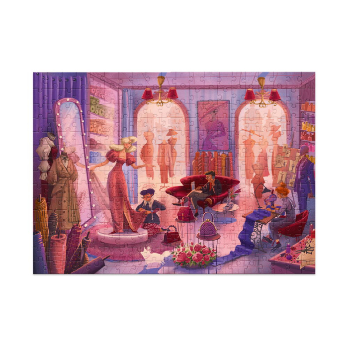 Puzzle - Atelierul de moda (300 piese) [3]