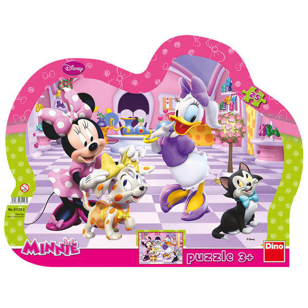 Puzzle cu rama - Minnie si Daisy (25 piese) [1]