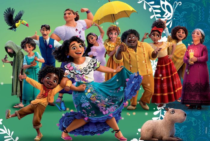 Puzzle de colorat - Encanto (2 x 60 piese) [2]