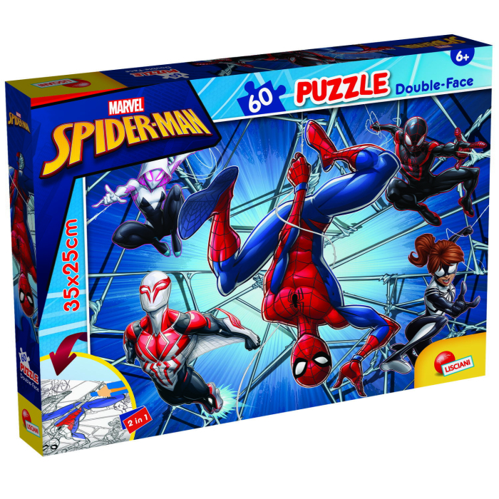 Puzzle de colorat - Spiderman (60 de piese) [1]