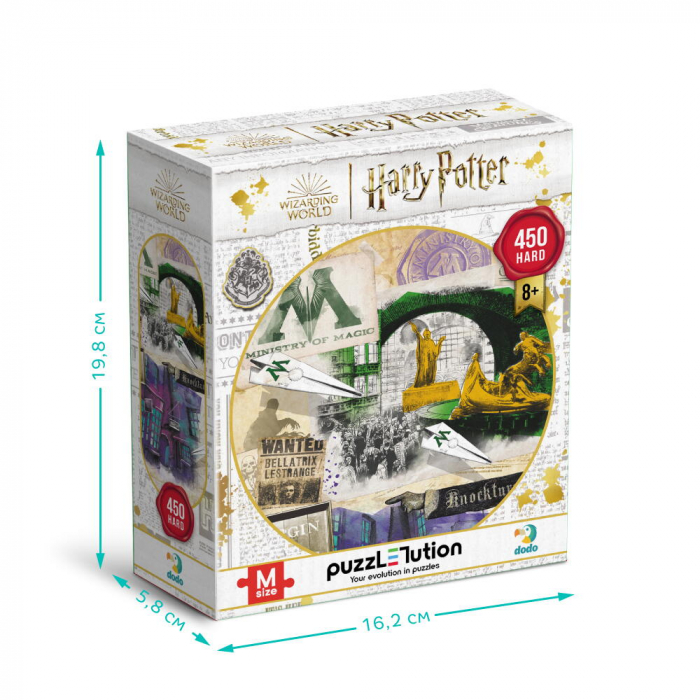 Puzzle Harry Potter - Ministerul Magiei & Aleea Nocturn (450 piese) [5]