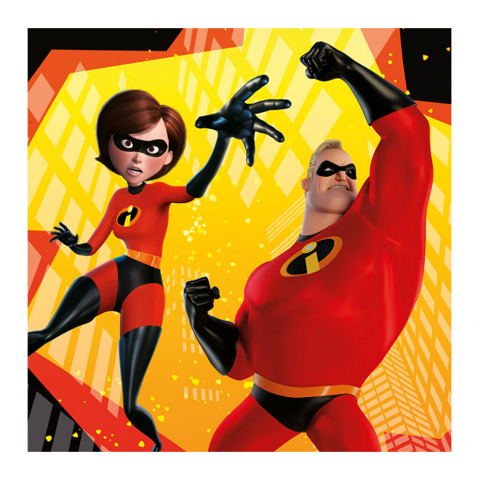 Puzzle - Incredibilii 2 ( 3 x 55 piese) [3]