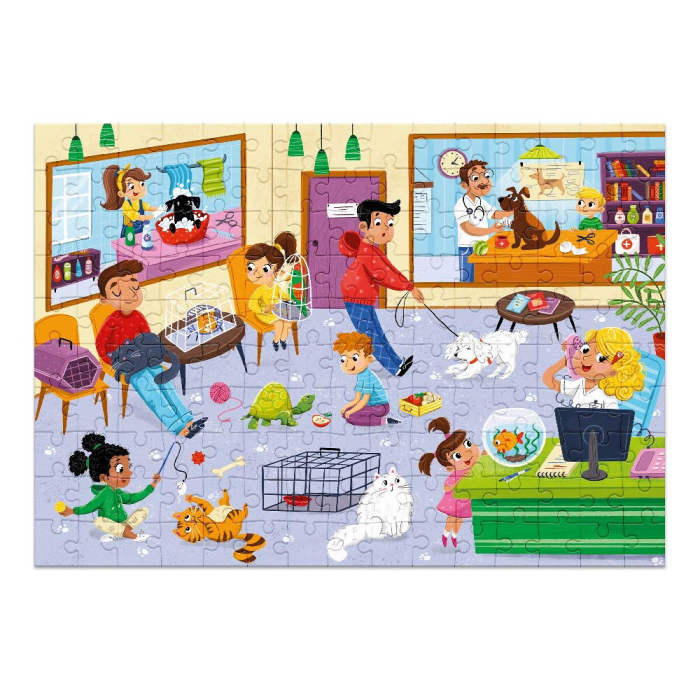 Puzzle meserii - Medic veterinar (150 piese) [3]