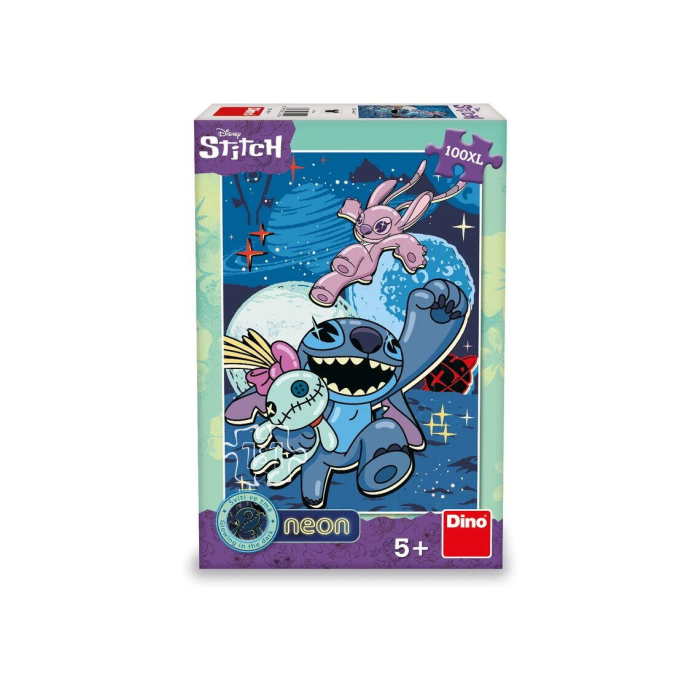 Puzzle neon XL - Stitch (100 piese) [2]