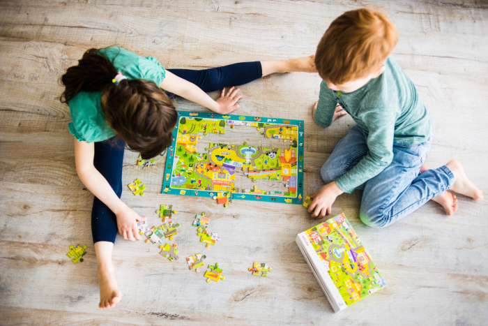 Puzzle - Orasul (80 piese) [5]