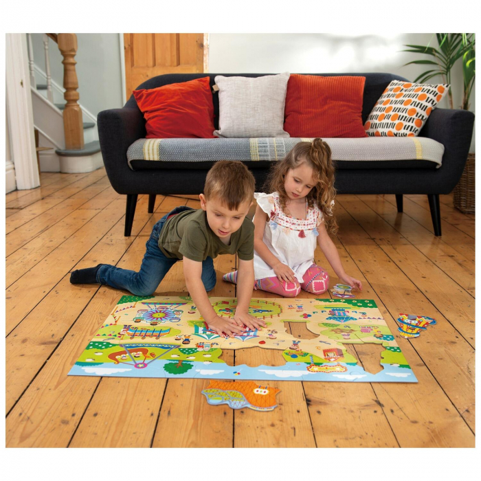 Puzzle Podea: Parcul de distractii (30 piese) [2]