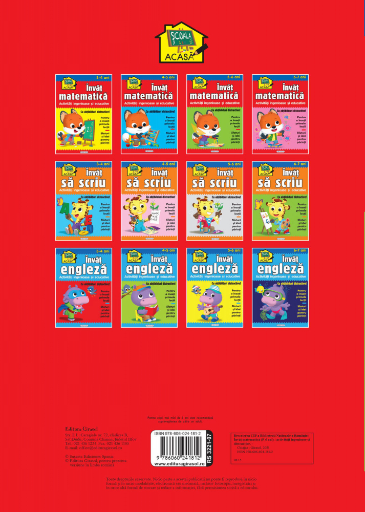 Scoala acasa - Invat matematica 5-6 ani [2]