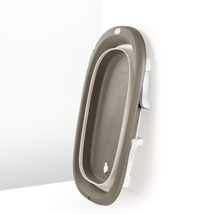 Set 3 in 1 cu cadita pliabila - Gri [4]