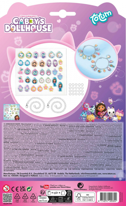 Set bratari cu pandantive - Gabby's Dollhouse [3]