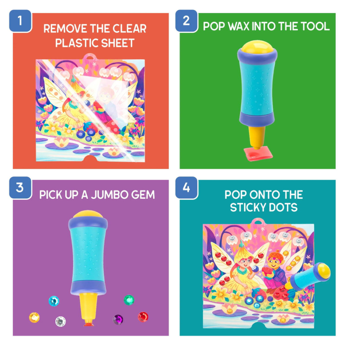 Set creativ cu diamante - Regatul basmelor [7]