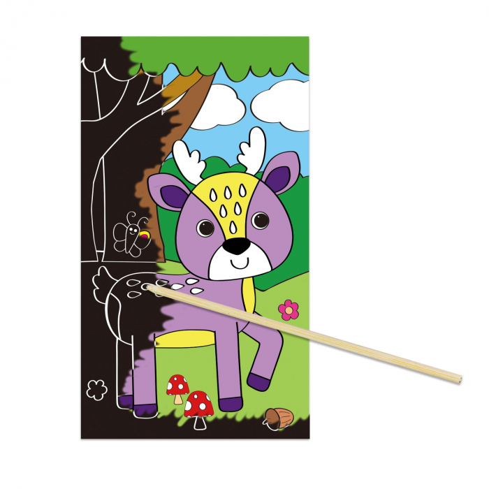 Set creativ de razuit - Animalute [4]