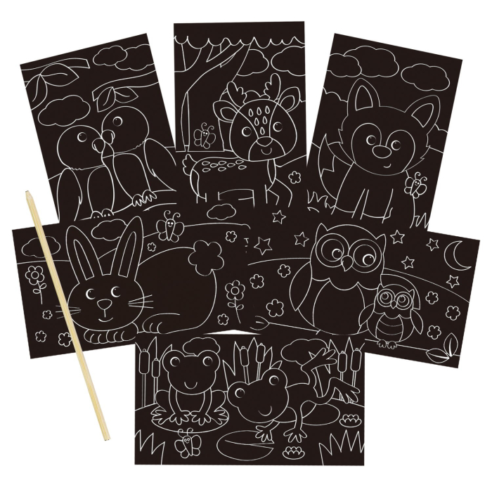 Set creativ de razuit - Animalute [3]