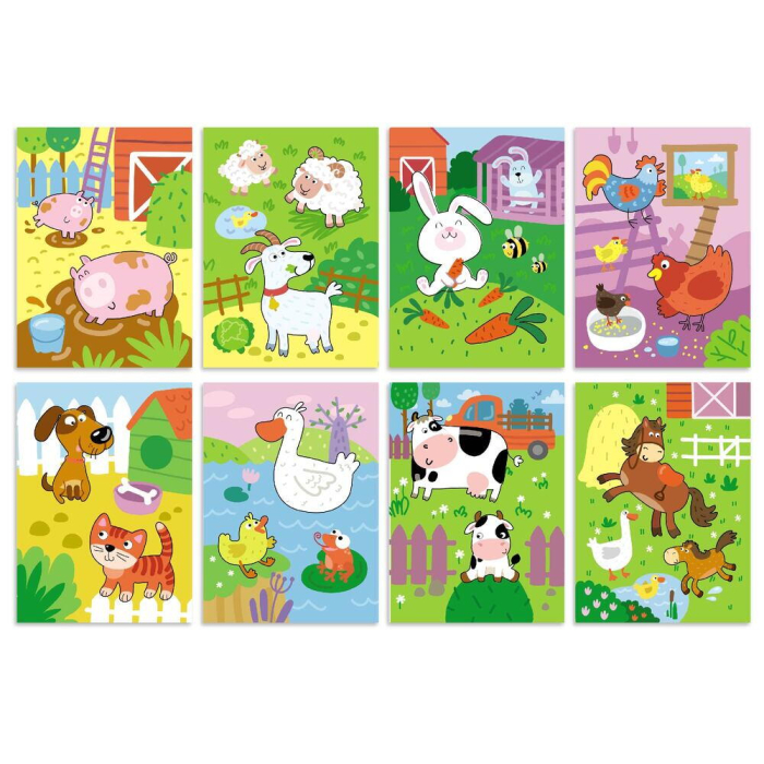 Set de colorat cu apa - La ferma [5]