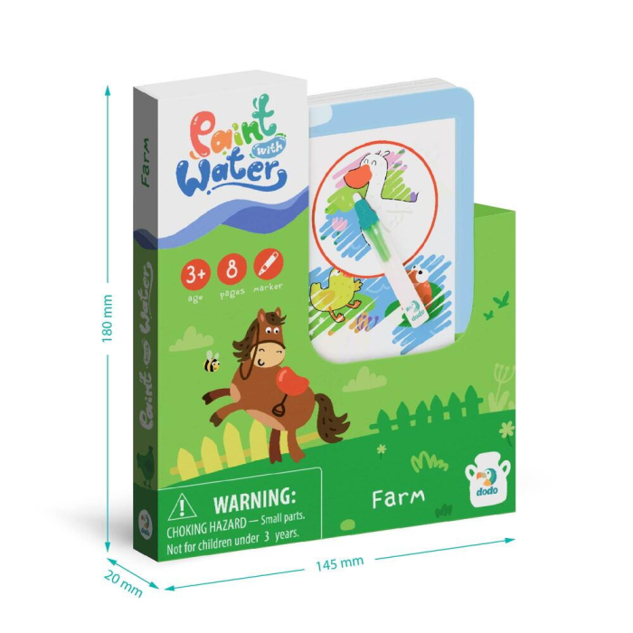 Set de colorat cu apa - La ferma [2]