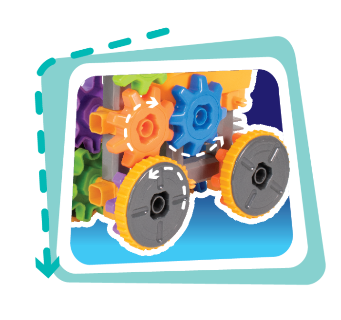 Set de constructie 3 in 1 STEM  - Robotel & masinute saniter [2]